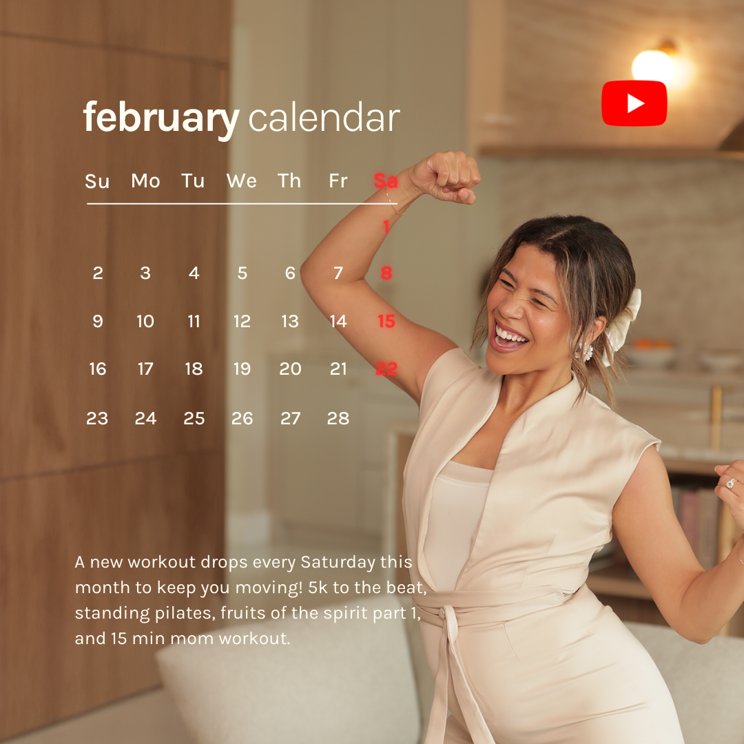 growwithjo YouTube Calendar (BEGINNER)